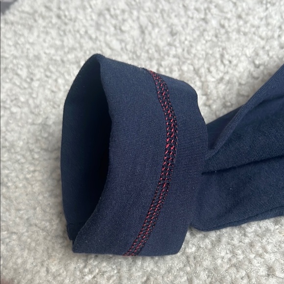 Tommy Hilfiger Navy Hoodie with Red Accents - Picture 6 of 6